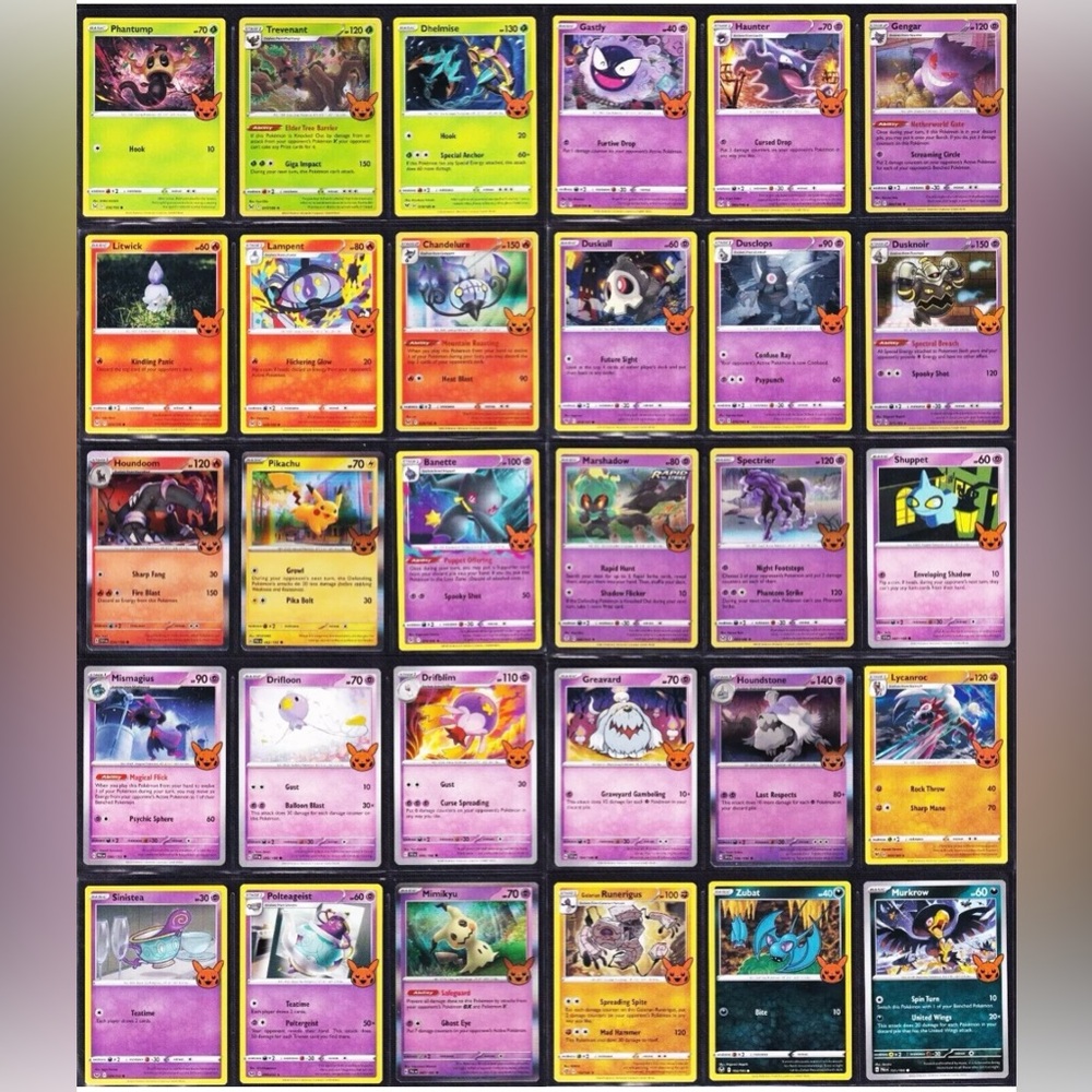 2023 Pokemon Trick or Trade (30 Cards) - COMPLETE SET